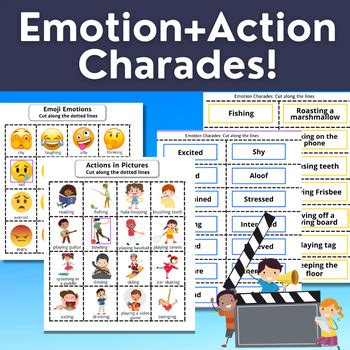 Emotion Charades Sel Game For Communication Through Body Language