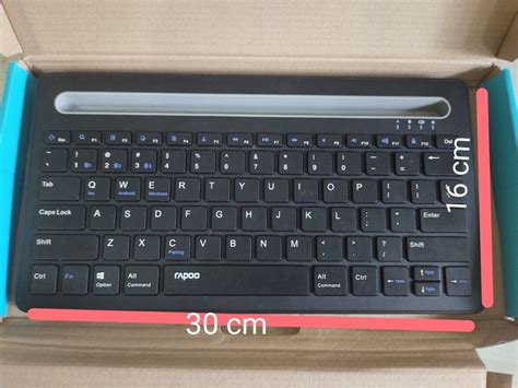 Original Rapoo Bluetooth Keyboard Excellent Condition Computers