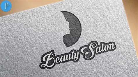 Beauty Salon Logo Design Pixellab Tutorial Vandy Design Youtube