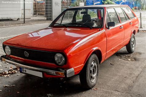 1978 Volkswagen Passat Variant B1 1 6 i 110 кс Технически