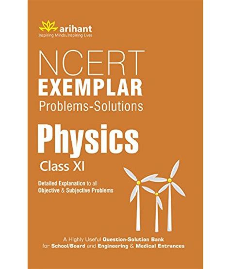 Ncert Text Book Exemplar Problems Solutions Physics Class Buy