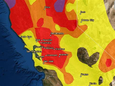 Air Quality Forecast To Remain Unhealthy In Sacramento Region Through ...