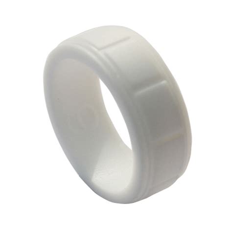 8mm Width Ring Hypoallergenic Crossfit Flexible Sports Silicone Finger Ring Silicone Ring Rubber