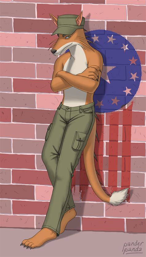 Commission Dragonfox By Panderpanda Hentai Foundry