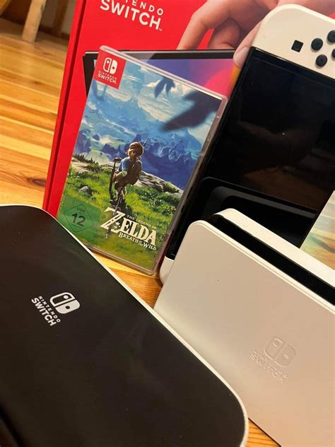 Nintendo Switch OLED Zelda BOTW etui Kraków Prądnik Biały OLX pl