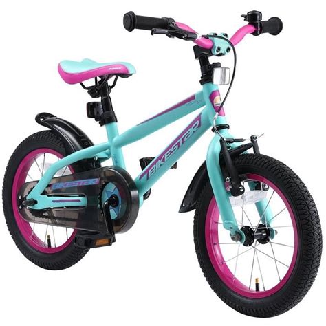 Vélo enfant évolutive 14 pouces BIKESTAR pour garcon et filles de 5