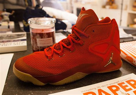 Jordan Melo M12 Red Gum Sneaker Bar Detroit