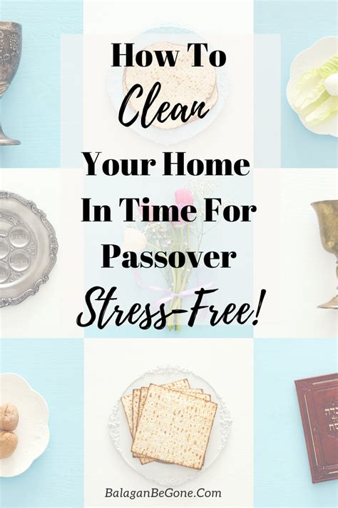 Clean Your Home In Time For Passover Passover Crafts Passover Pesach