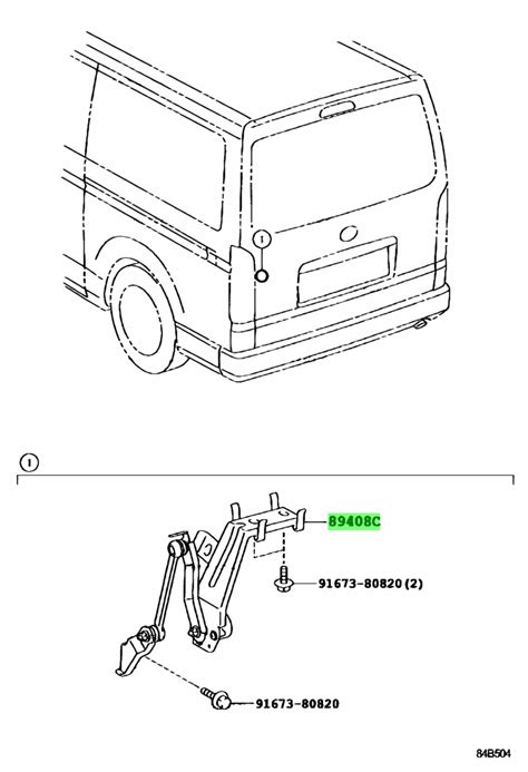 Купить Toyota 8940826010 89408 26010 Sensor Sub Assy Height Control