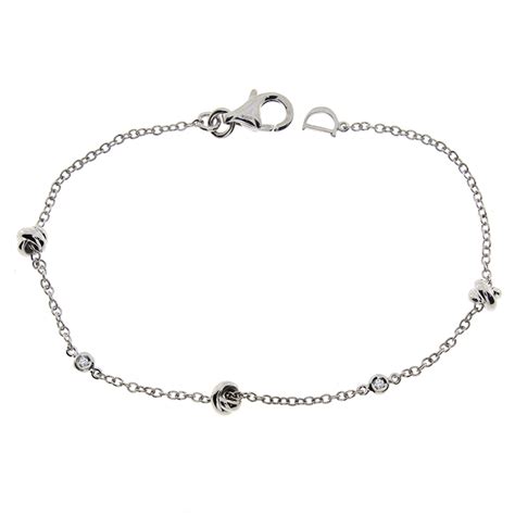 Damiani Bracciale Argento Gomitolo Gioielleria Sessa