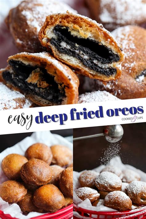 How To Make Easy Deep Fried Oreos | Cookies and Cups