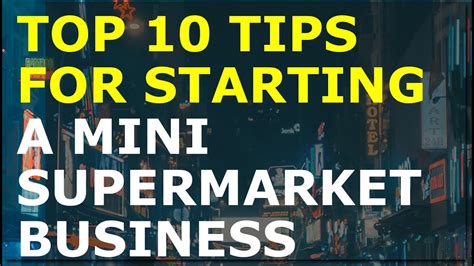 How To Start A Mini Supermarket Business Free Mini Supermarket