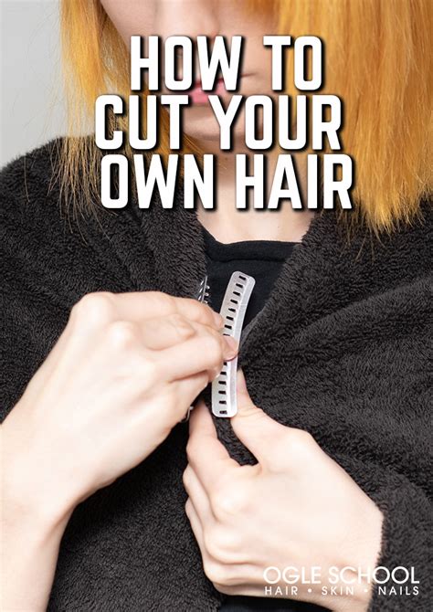 How To Cut Your Own Hair During Lock Down A Tutorial From Ogle