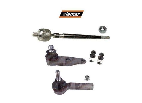 KIT PAR TERMINAL DIRECAO PIVO ARTICULACAO AXIAL DIREITO CLIO 1999