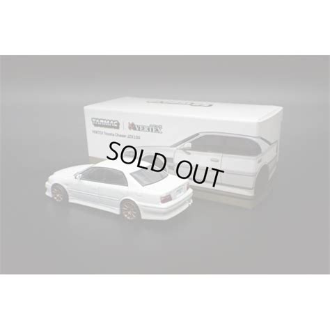 Tarmac Works Vertex Toyota Chaser Jzx White Metallic