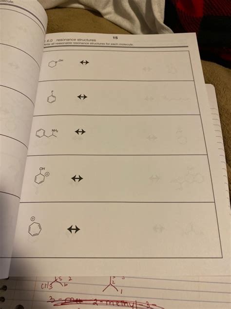 Solved 10 resonance structures CH2 | Chegg.com