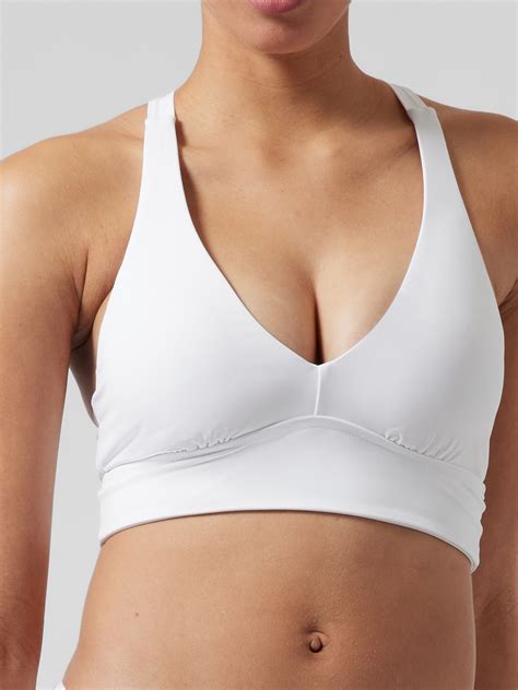 Longline Plunge Bikini Top A C Athleta