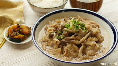 たっぷりおろしポン酢でさっぱり！ 鶏肉と きのこの みぞれ煮 のレシピ 作り方 Youtube