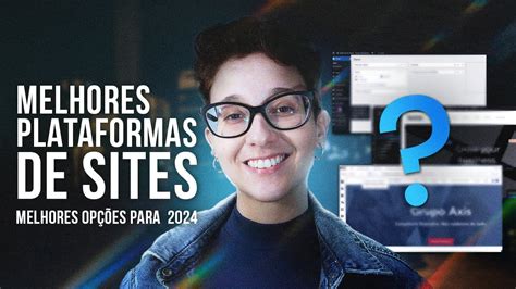 Melhores Plataformas de Criação de Sites Atualizado 2024 YouTube