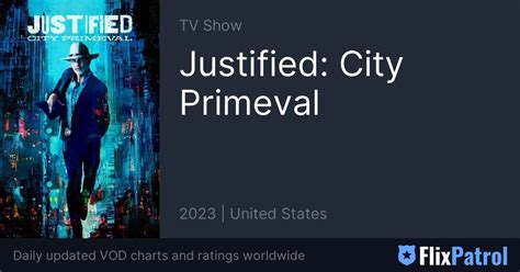 Justified City Primeval • Flixpatrol