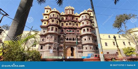 Beautiful View of Rajwada Palace Editorial Stock Photo - Image of built, india: 263713753