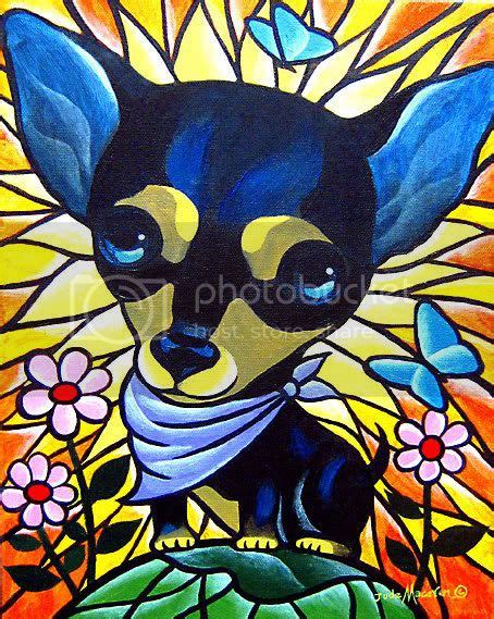 Paintings By Jude Maceren: Adorable Chihuahua Painting