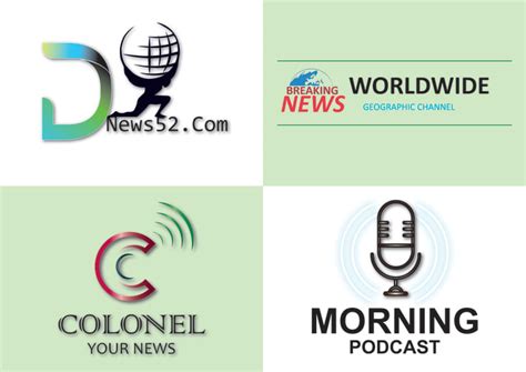 Create Professional News Channel Logo For You By Designer0020 Fiverr