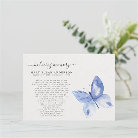 12+ Butterfly Poem For Funeral With The Best Meanings - Memory-Gift™