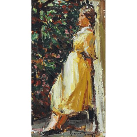 The Yellow Dress Adriaan Boshoff Robertson Art Gallery