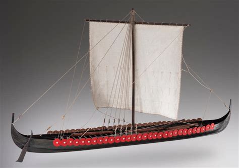 Viking Longship Model Ship Kit 1 35 Dusek D005