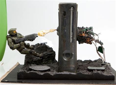 Incredible Master Chief Halo Xbox 360 Case Mod