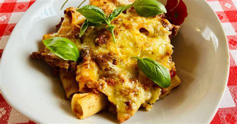 Rigatoni Al Forno Eva Balazs Zek S Zl Sek Receptje Cookpad