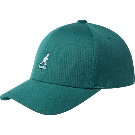 Casquette Washed Baseball Coton Verte Kangol Reference 12224