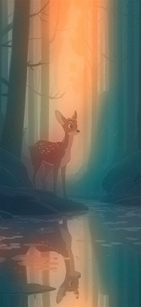 Cute Bambi Disney Aesthetic Wallpapers Cool Cartoon Wallpaper