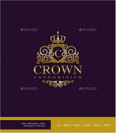 28 Top Crown Logo Design And Templates 2019 Templatefor