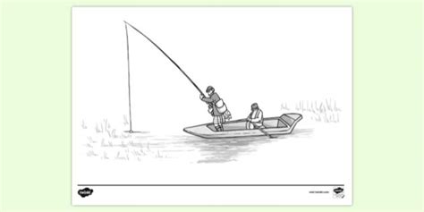 Free Fishing Colouring Colouring Sheets Teacher Made