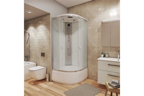 Душевая кабина NIAGARA Eco 800x800x2150 мм, 4 места E80/40/MT ...