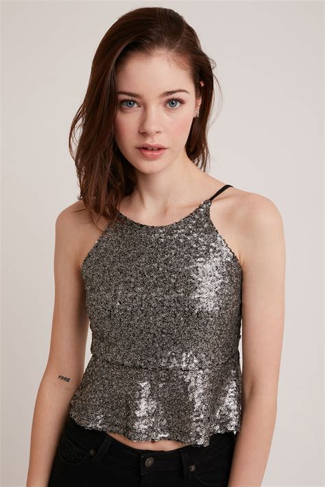 Sequin top