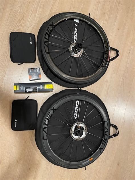 Cadex Disc Tubular Wheelset With Tufo Tires For Sale