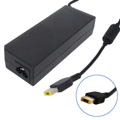 Factory Outlet Yellow Tip 20V 4 5A 90W AC Laptop Power Charger Adapter