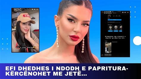 Efi Dhedhes i ndodh e papritura Kërcënohet me jetë YouTube