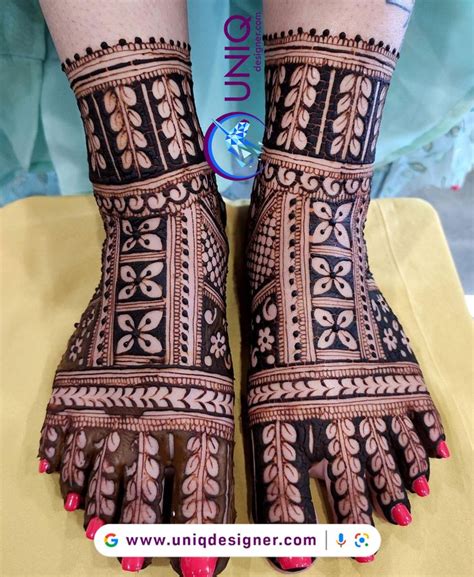 Uniqdesigner Leg Mehendi Design Unique Mehndi Designs Mehandi