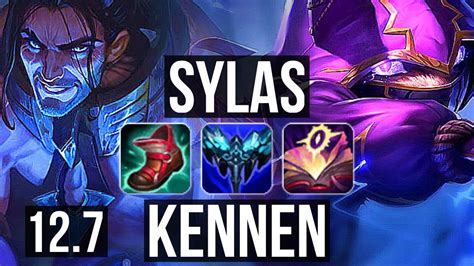 Sylas Vs Kennen Top 7 Solo Kills 67 Winrate Legendary 15 3 9