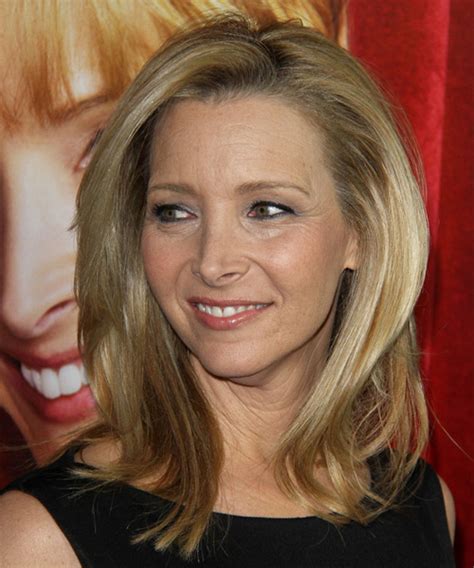 Lisa Kudrow Medium Straight Blonde Hairstyle