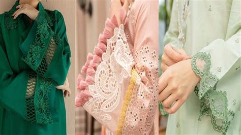 Latest Sleeves Designs 2023 Trendy Sleeves Design New Sleeve Designs For Girls Eid Dresses 2023