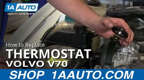 How To Install Replace Engine Coolant Thermostat Volvo V