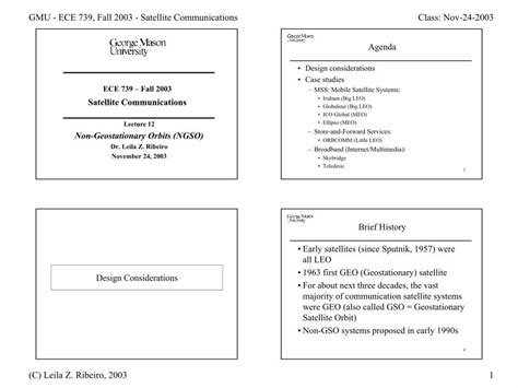 Pdf Gmu Ece 739 Fall 2003 Satellite Communications Class