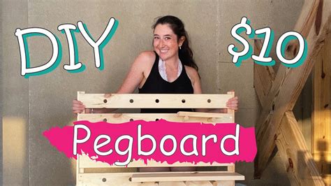 Diy Pegboard Cheap Ikea Hack How To Make A Pegboard Youtube