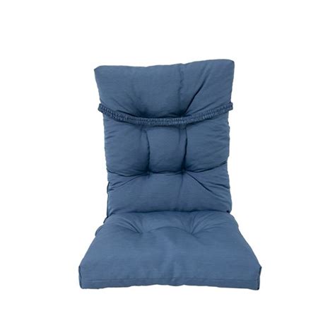 Coussin bleu Bozanto Inc pour chaise de patio à dossier haut 08 459CA