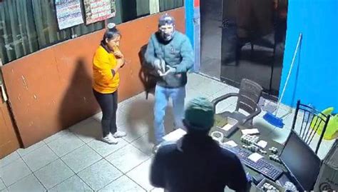 Arequipa Delincuentes Roban Un Grifo En El Pedregal Y Se Llevan Mil